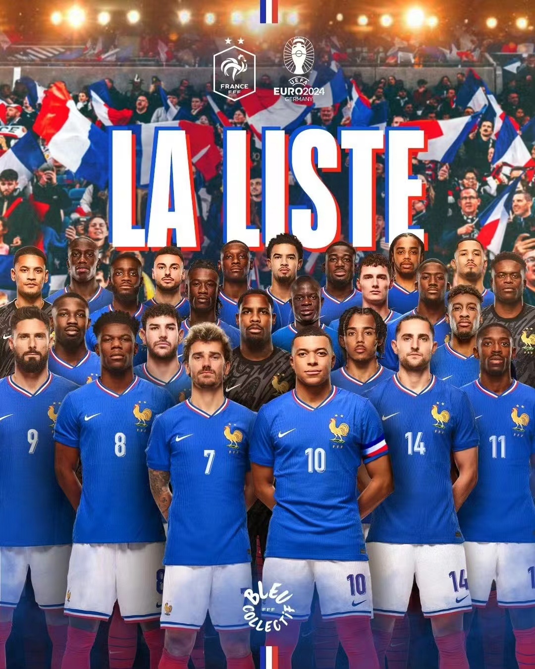 Gloire et espérance, l'équipe de France prépare la Coupe d'Europe 2024